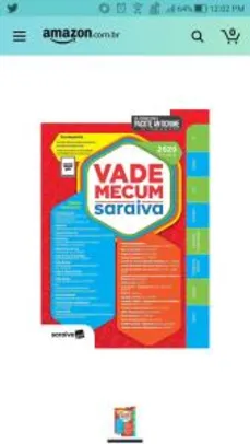 [PRIME] Vade Mecum Saraiva - 2020 - Tradicional - 29° edição.