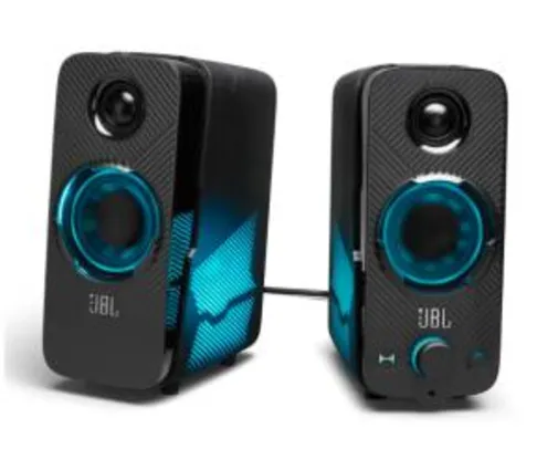 Alto-falantes JBL Quantum Duo para PC - Preto | R$899