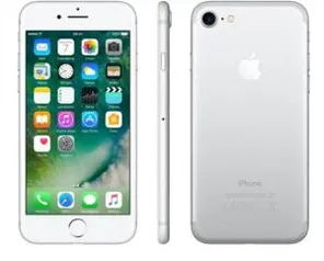 iPhone 7 Apple 32GB Prateado 4G Tela 4.7” Retina - Câm. 12MP + Selfie 7MP iOS 10 Proc. Chip A10 - R$1529