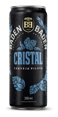 Cerveja Baden Cristal Lata 350ml