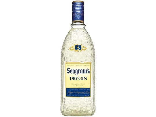 (App + Cliente ouro + Leve 3 Pague 2) Gin Seagrams Dry 750ml | R$30
