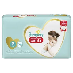 Fralda Pampers Pants Premium Care P 40 Unidades