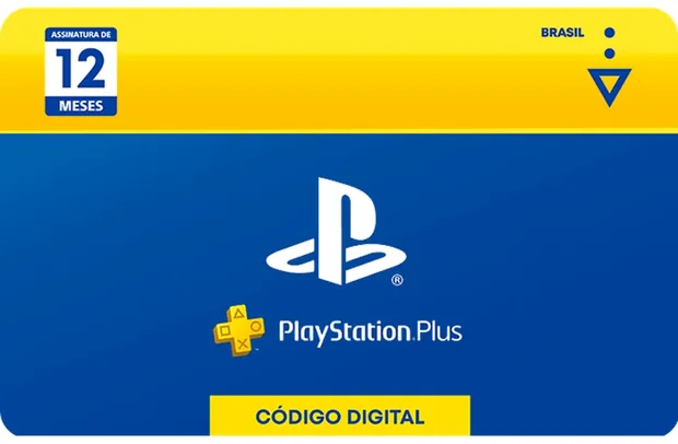 [App] 2 Gifts Card PS Plus 1 ano | R$260