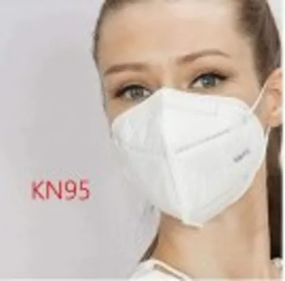 Kit 10 Máscara KN95 Proteção 5 Camada Respiratória Medcombo