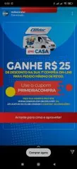 R$25 off para primeira compra acima de R$100 na Rede Condor