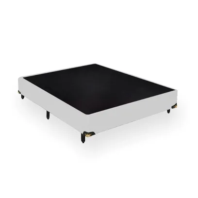 Foto do produto Cama Box Casal 138cm - LucasColchoes, Branco