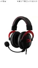 Headset Gamer P2 HyperX Cloud II 7.1 preto/vermelho KHX-HSCPRD HyperX CX 1 UN | R$474