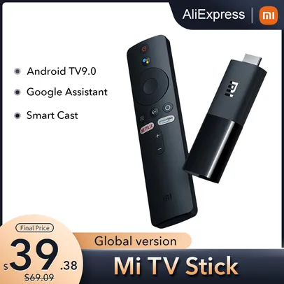 Mi TV Stick Xiaomi Mi Android TV 9.0 4 core 1080P HD 