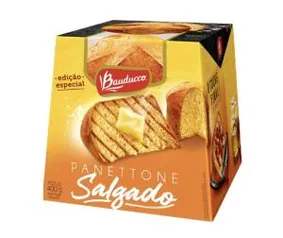 Panettone Salgado Bauducco - 400g | R$15