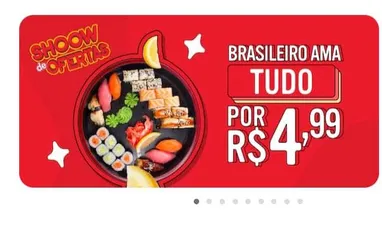 Lista do Ifood por R$ 4,99