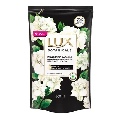 [Leve 3 pague 2 R$4,39 cada] Sabonete Líquido Lux Botanicals Buquê de Jasmim Refil 200ml