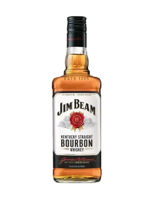 Saindo por R$ 79: Whisky Bourbon Jim Bean White 750ml | R$79 | Pelando
