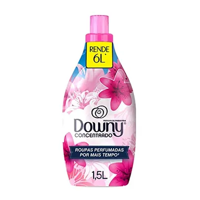 (REC) (SUPER R$17,92)Downy Frescor da Primavera - Amaciante Concentrado, 1,5L