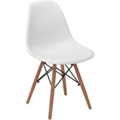 Cadeira Charles Eames Eiffel Dkr Wood - Design Branco | R$50