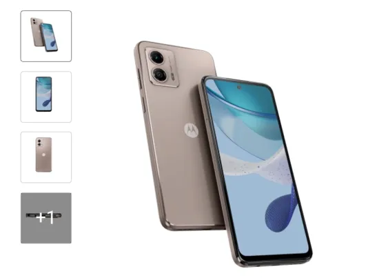 Smartphone Moto G53 5G 128GB, 4GB ram, Octa-Core, Tela de 6,5 hd +, Câmera Dupla 50MP, Alto-falantes