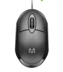 [Frete Grátis Prime] Mouse Classic Box Óptico USB 1200dpi Preto Multilaser - MO300