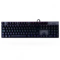 Teclado Mecânico Gamer Dazz 3X Pro V2, Rainbow, Switch Blue, ABNT2, Black, 62000099