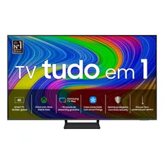 Samsung Smart TV 55'' QLED 4K Q65D 2024, Modo Game, Tela sem limites, Design slim, Visual livre de cabos, Alexa built in