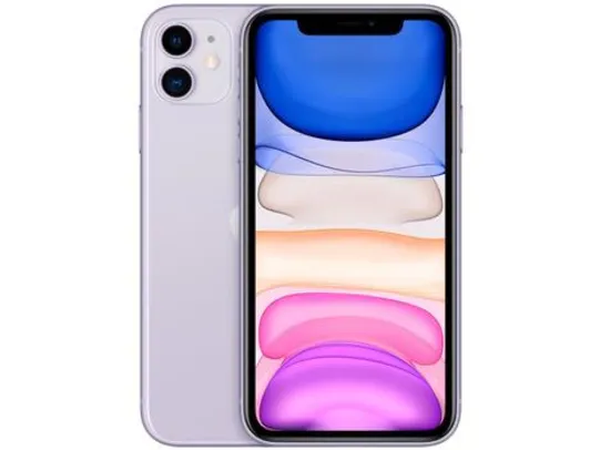 iPhone 11 Apple 64GB Roxo 6,1” 12MP iOS