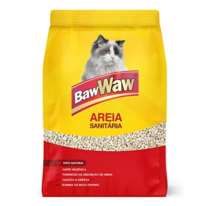 [PRIME] AREIA SANITÁRIA PARA GATOS BAW WAW - 4KG | R$4