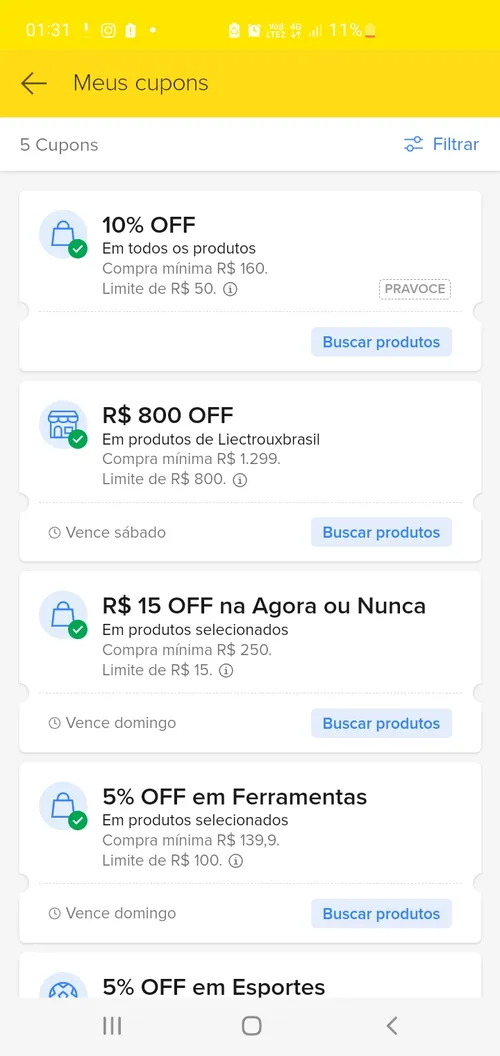 Imagen na descrição da promoção