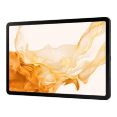 MELHOR PREÇO ATÉ HOJE Tablet Samsung Galaxy Tab S8 5G, Grafite, Tela Imersiva 11" 8GB RAM