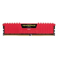 MEMORIA CORSAIR VENGEANCE 8GB (1X8) 2400MHZ DDR4, CMK8GX4M1A2400C16R - R$219