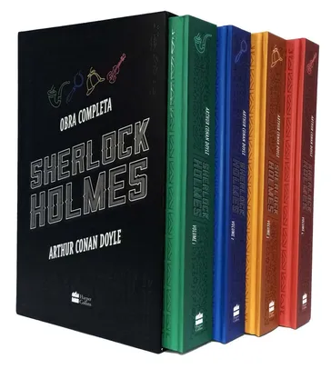 Box de Livros Sherlock Holmes (Capa Dura) R$51