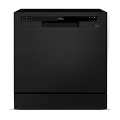 Lava Louças 8 Serviços Preto 127V Midea