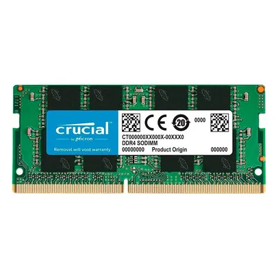 Memória Crucial Basics, 4GB, 2666MHz, DDR4, CL19, para Notebook - CB4GS2666