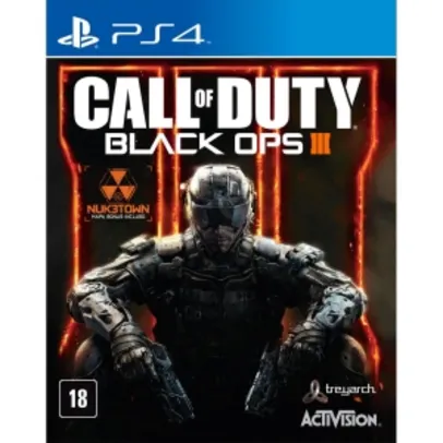 [Extra] Call of Duty: Black Ops III - PS4 - R$99,90