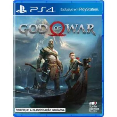 (App) Americanas - God Of War - PS4 (Frete Grátis Retirando Na Loja) R$ 90