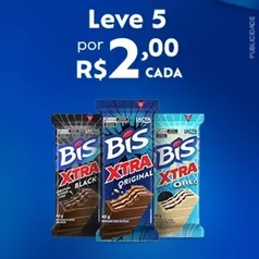 Bis - Leve 5 por R$2,00 cada