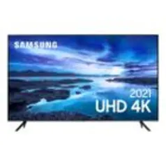 Smart TV 50 Crystal 4K Samsung UN50AU7700GXZD Wi-Fi - Bluetooth HDR Alexa Built in 3 HDMI 1 USB