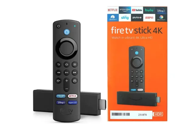 Fire TV Stick 4k Ultra HD Quad Core