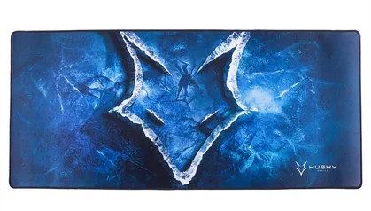 Mousepad Gamer Husky Gaming Avalanche, Ice, Speed, Extra Grande 900x400mm - MP-HAV-BL