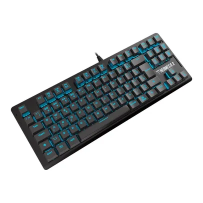 Teclado Mecânico Gamer Gamdias Hermes E2 Led Blue, Switch Brown, ABNT2, TKL, HERMES E2 BLUE BR/BROWN