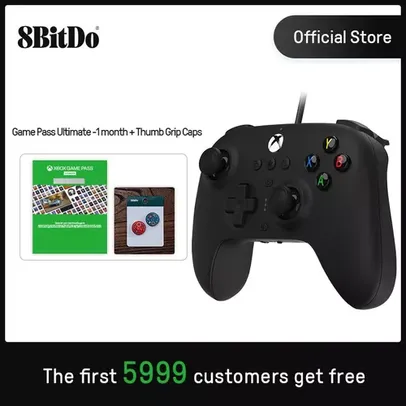 (Novo Usuário) Controle Xbox 8bitdo Xbox series s/x, one, Pc 