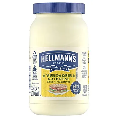 Maionese Hellmann's Tradicional 250g