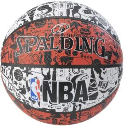 BOLA SPALDING BASQUETE NBA GRAFITTI R$ 102