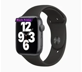 Apple Watch SE GPS, 44mm, Cinza-espacial