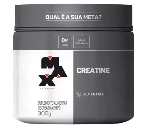 Creatina Pura 300g Max Titanium