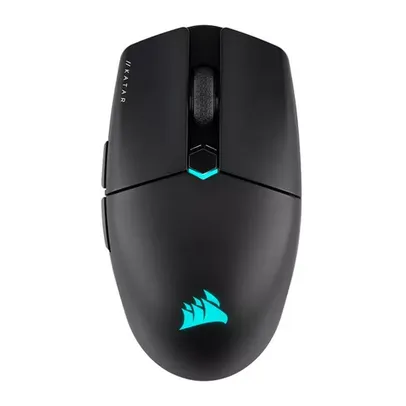 Mouse Gamer Corsair Katar Elite Wireless, RGB, 26000DPI, 6 Botoes, Preto, CH-931C111-NA