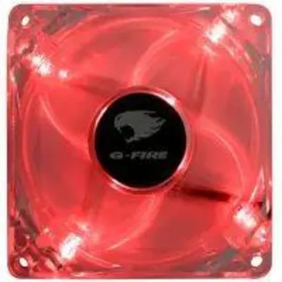 Cooler Fan G-Fire 8cm com LED Vermelho EW0408E