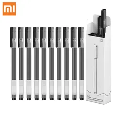 (10un) Xiaomi Super Durable Sinal de Escrita Caneta, Caneta Gel 0.5mm Esferográfica