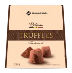 Trufa Tradicional Member&apos;s Mark Caixa 454g