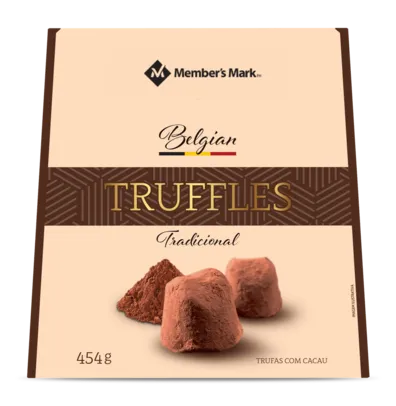 Trufa Tradicional Member&apos;s Mark Caixa 454g