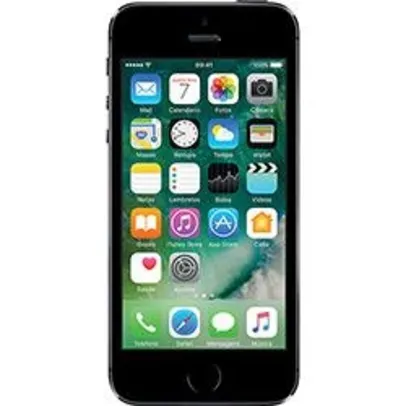 iPhone 5S 16GB Cinza Espacial Tela 4" - R$ 1.241,99