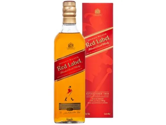 Whisky Johnnie Walker Escocês Red Label  750ml