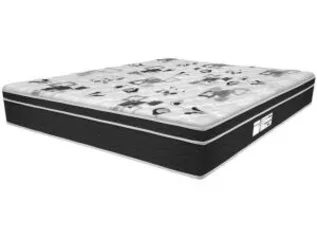 Cama Box Queen Size (Box + Colchão) ProDormir - Colchões Mola 30cm R$ 833